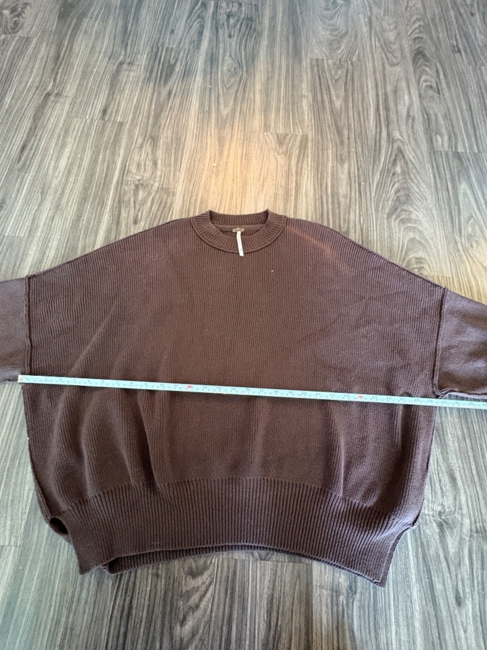 Free People | Easy Street Tunic in Chocolate Brown Preppy Knit Casual Loungewear - Picture 11 of 15